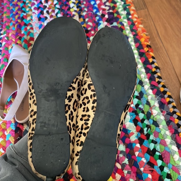Leopard calf hair flats - Picture 2 of 4